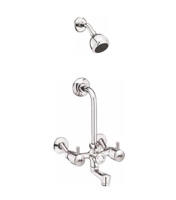 Wall Mixer set with Overhead Shower