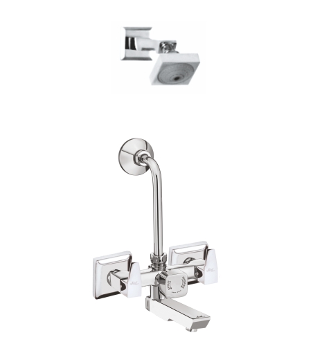 Jal Bath Fittings | Overhead shower for wall mixer set for Bathroom | Nalini