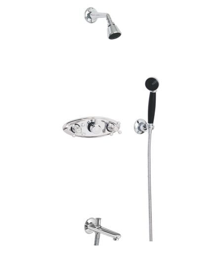 Jal Bath Fittings | Wall Mixer Composite Body set 15 mm | Bhadra