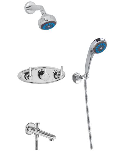 Jal Bath Fittings | Wall Mixer Composite Body set | Indus