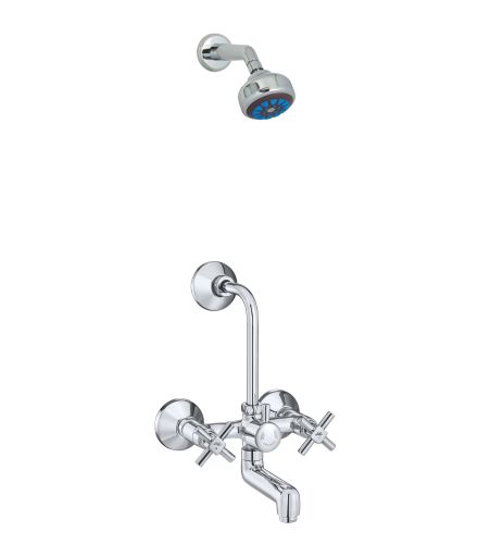 Jal Bath Fittings | Wall Mixer set with overhead shower | Raavi