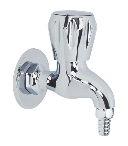 Jal Bath Fittings | Bib Tap Hose Connection without flange 15 mm | Chenab
