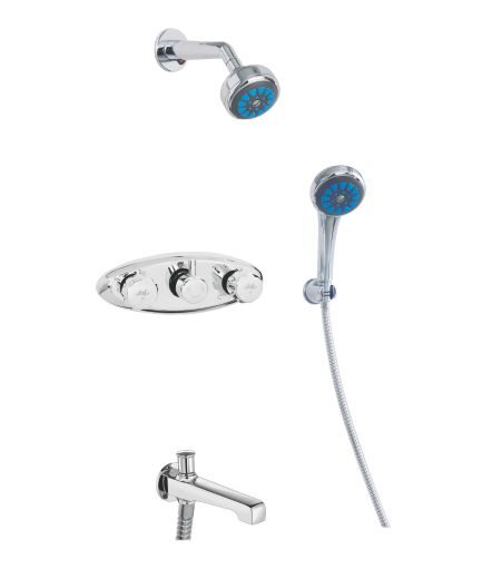 Jal Bath Fittings | Wall Mixer Composite Body set (Conc.) 15 mm | Chenab