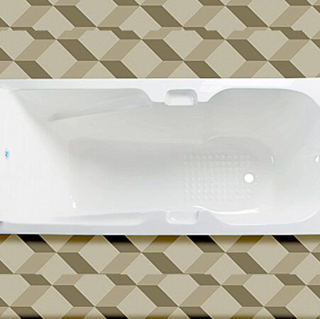 Bath wares for Bathroom | Rectangular Bath Tub Monarch