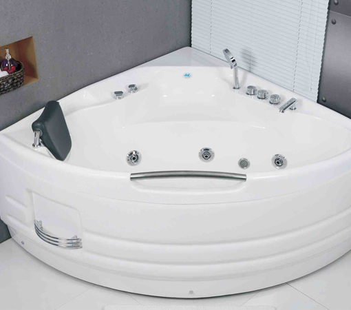 Bath wares for Bathroom | Bath Tub Corner AURA with Whirlpool System
