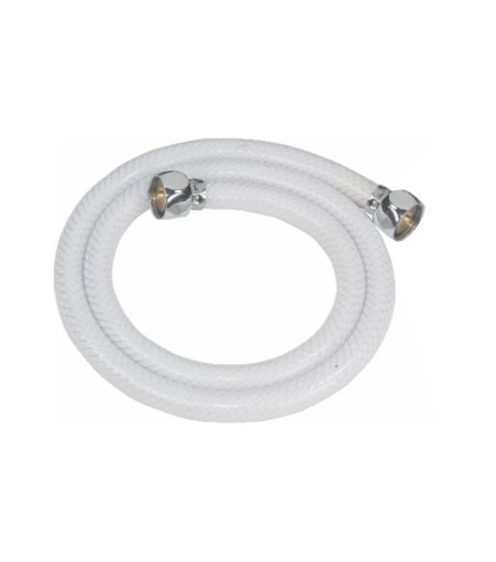 Jal Bath Fittings | PVC flexible Connection Pipe White | Necessaries