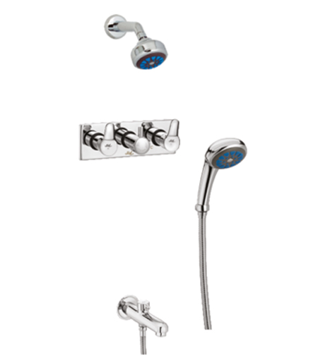 Jal Bath Fittings | Wall Mixer Composite Concealed Body Set | Konar