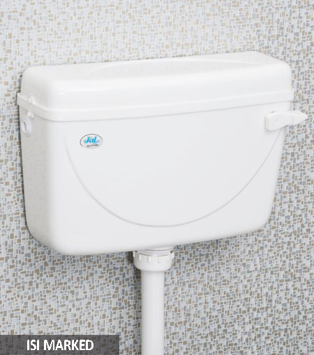 Jal Bath Fittings | Flush Cistern Single Push Wonder White