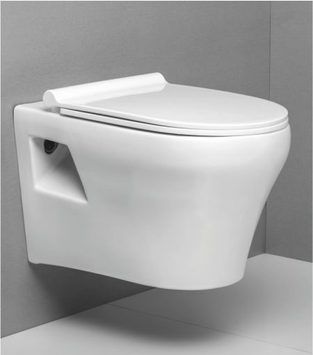 Jal Sanitary Wares | Wall Hung With Soft Close Seat
