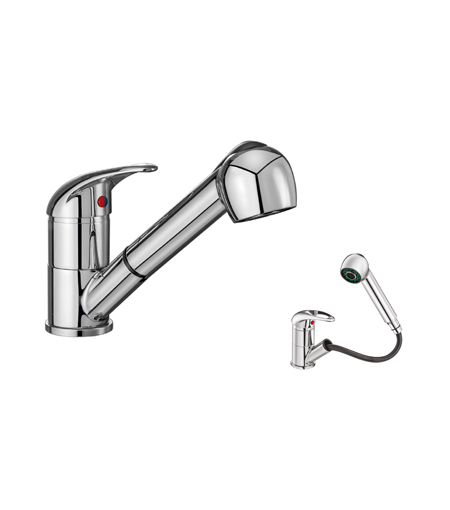 Jal Kitchen Faucet | Sink Mixer Swivel with pullout spout