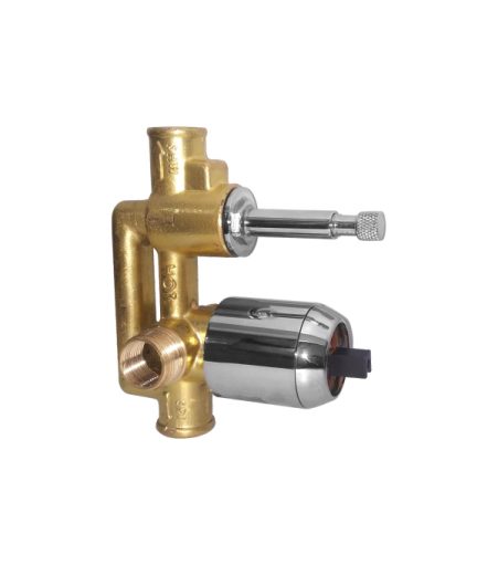 Jal Bath Fittings | Wall Mixer Hi Flow with Push type Diverter | Necessaries