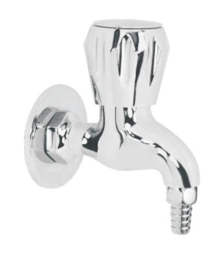 Jal Bath Fittings | Bib Tap Hose Connection without flange 15mm | Hindon