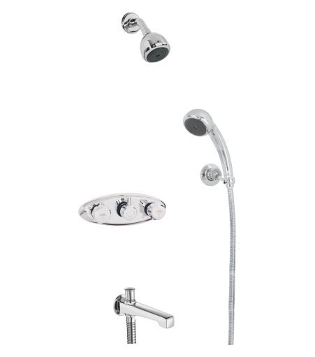 Jal Bath Fittings | Wall Mixer Composite Body Set (con.) with NRV | Hindon