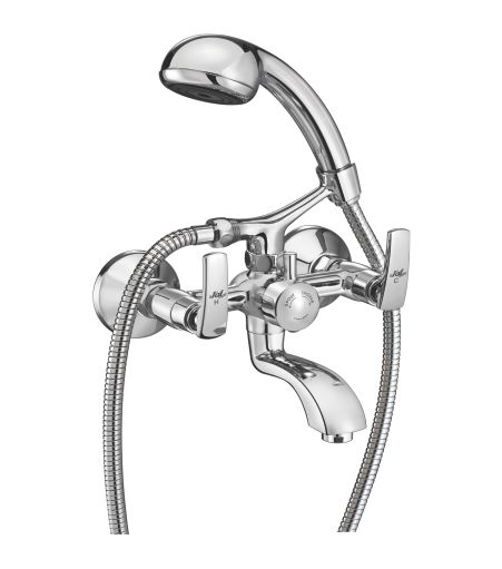 Jal Bath Fittings | Wall Mixer set with hand shower 15 mm 9652 | Jhelum