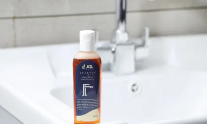 Remove Hard Water Stains - JAL Bath Fittings