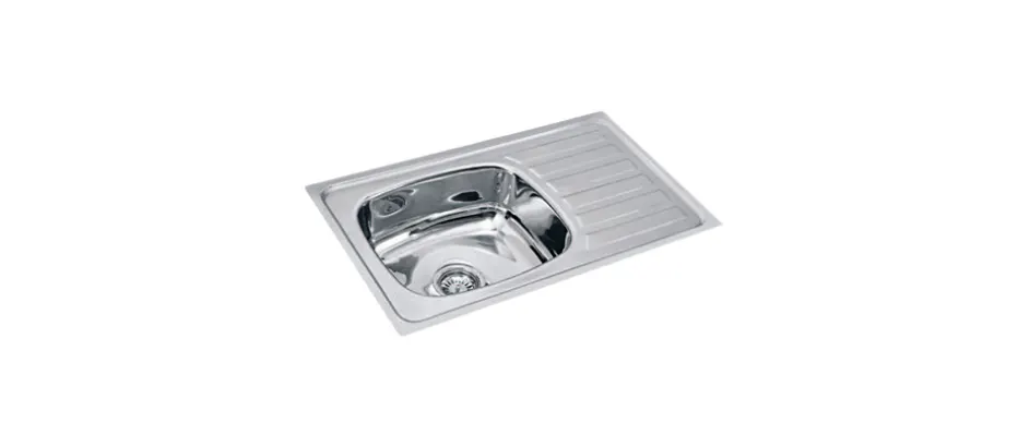 Single Bowl Side Drain Sink - JAL Bath Fittings